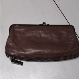 Grey Hobo Clutch Wallet